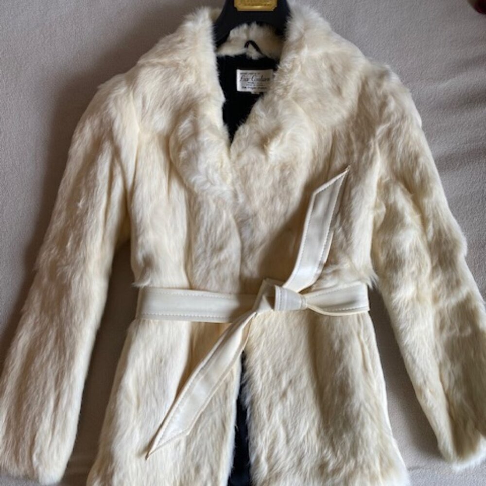 Vintage Rabbit Fur Jacket